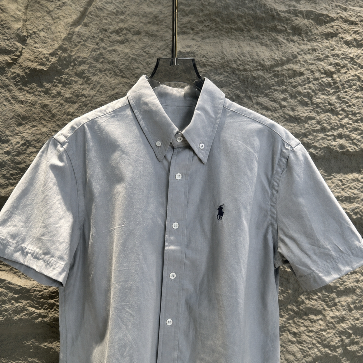 Ralph Lauren Shirt Oxford Short Sleeve Button Down Casual Shirt