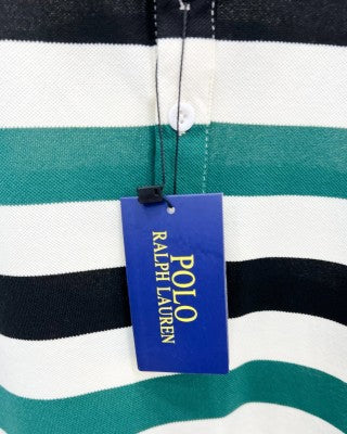 Ralph Lauren Striped Cotton Polo Shirt