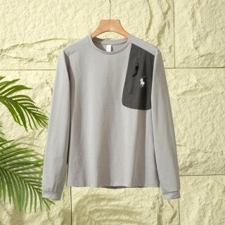 Ralph Lauren T-shirt Utility Pocket Pony Logo Long Sleeve Tee