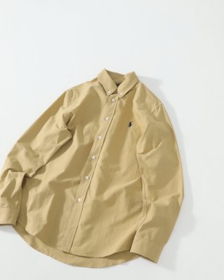 Ralph Lauren Shirt Cotton Oxford Button Down Long Sleeve Shirt
