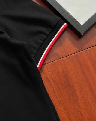 Ralph Lauren Contrast Stripe Cotton Piqué Polo Shirt