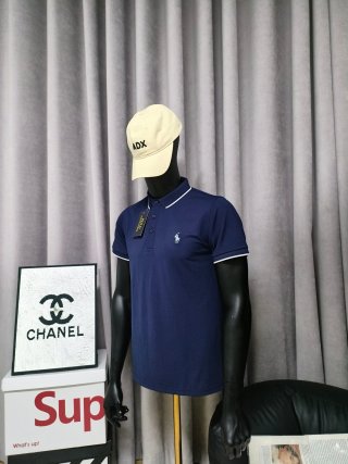 Ralph Lauren Contrast Trim Cotton Polo Shirt