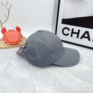 Ralph Lauren Hat Slate Gray White Pony Curved-Brim Baseball Cap