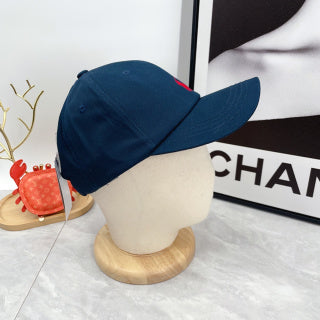 Ralph Lauren Hat Deep Navy Red Pony Curved-Brim Baseball Cap