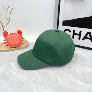 Ralph Lauren Hat Green Tonal Pony Curved-Brim Baseball Cap