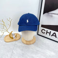 Ralph Lauren Hat Cobalt Blue White Pony Everyday Baseball Cap