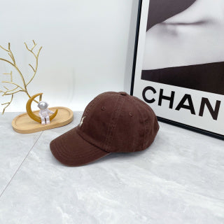 Ralph Lauren Hat Cocoa Brown White Pony Curved Brim Cap