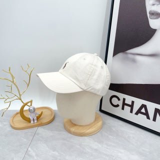 Ralph Lauren Hat White Brown Pony Soft-Crown Baseball Cap