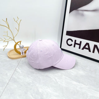 Ralph Lauren Hat Lilac Pink Blue Pony Soft-Crown Baseball Cap