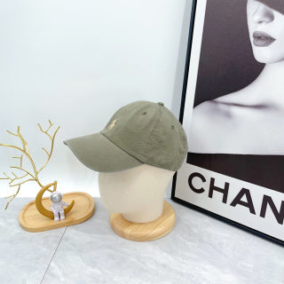 Ralph Lauren Hat Dusty Olive Cream Pony Low-Crown Baseball Cap