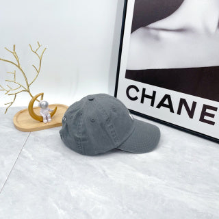 Ralph Lauren Hat Smoke Gray White Pony Low-Crown Baseball Cap