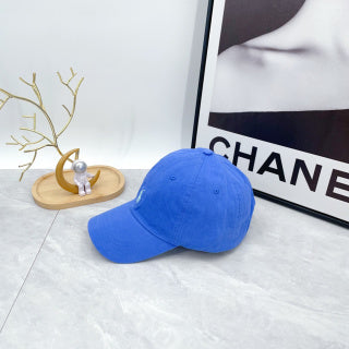 Ralph Lauren Hat Ocean Blue White Pony Soft-Crown Baseball Cap
