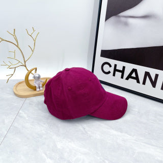 Ralph Lauren Hat Fuchsia Blue Pony Curved-Brim Baseball Cap