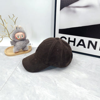 Ralph Lauren Hat Dark Chocolate Contrast Pony Curved Brim Cap