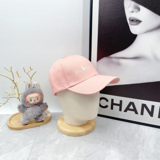 Ralph Lauren Hat Pink Tonal Wordmark Embroidered Baseball Cap
