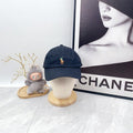 Ralph Lauren Hat Dark Navy Baseball Cap with Front Polo Bear Embroidery