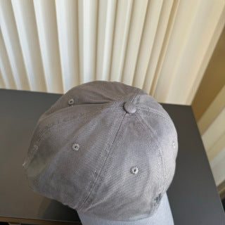 Ralph Lauren Hat Stone Gray Dark Pony Washed Baseball Cap