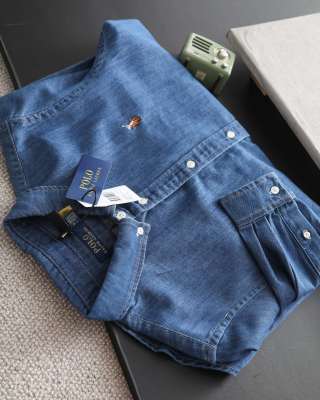 Ralph Lauren Vintage Outerwear Denim Overshirt Jacket