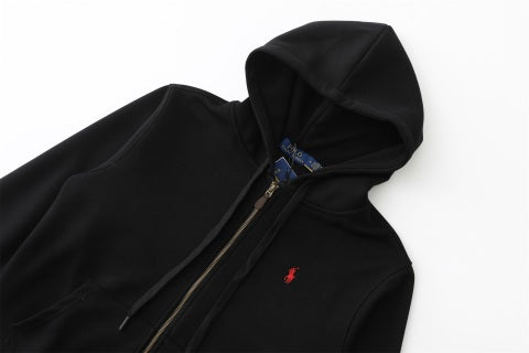 Ralph Lauren Essential Outerwear Hooded Full Zip Jacket