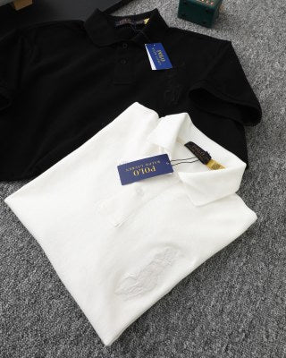 Ralph Lauren Heavyweight Cotton Embroidered Polo Shirt