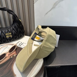 Ralph Lauren Hat Olive Khaki Tonal Pony Paneled Baseball Cap