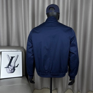Ralph Lauren Essential Outerwear Stand Collar Harrington Jacket