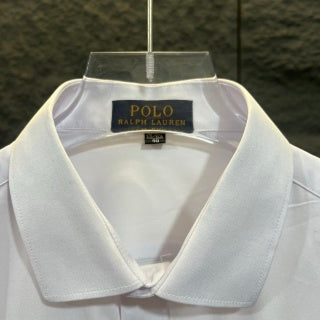 Ralph Lauren Shirt Satin Classic Button Down Long Sleeve Shirt