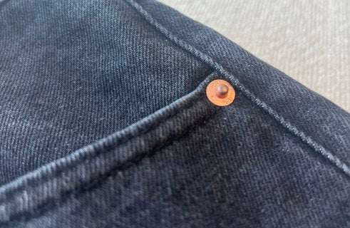 Ralph Lauren Pants Black Denim Five Pocket Jeans