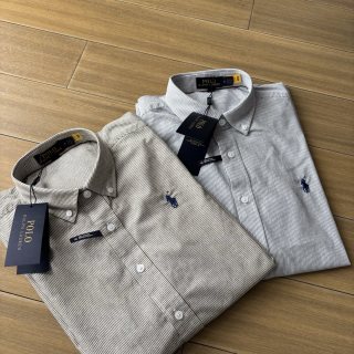 Ralph Lauren Shirt Washed Stripe Long Sleeve Casual Shirt