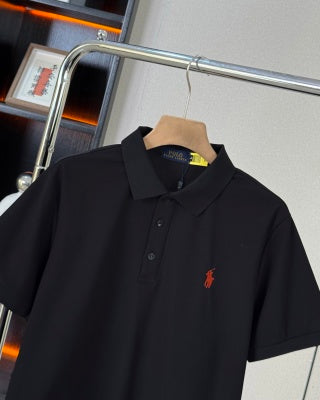 Ralph Lauren Classic Logo Cotton Knit Polo Shirt