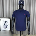 Ralph Lauren Unisex Navy Cotton Piqué Pony Polo Shirt