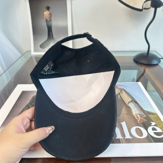 Ralph Lauren Hat Dark Navy Pony Script-Detail Baseball Cap