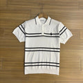 Ralph Lauren Horizontal Stripe Ice Silk Polo Shirt