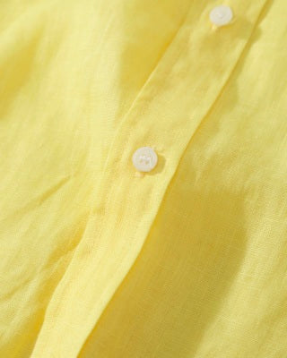 Ralph Lauren Shirt Washed Linen Classic Button Down Long Sleeve Shirt