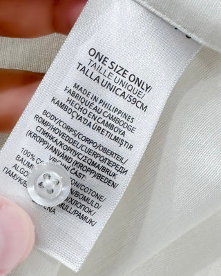 Ralph Lauren Shirt Contrast Embroidered Tencel Linen Blend Long Sleeve Shirt